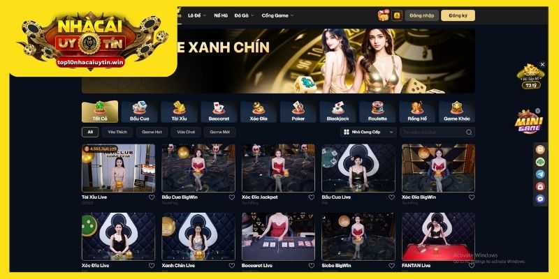 Kho game khổng lồ đáp ứng nhu cầu của nhiều người chơi 